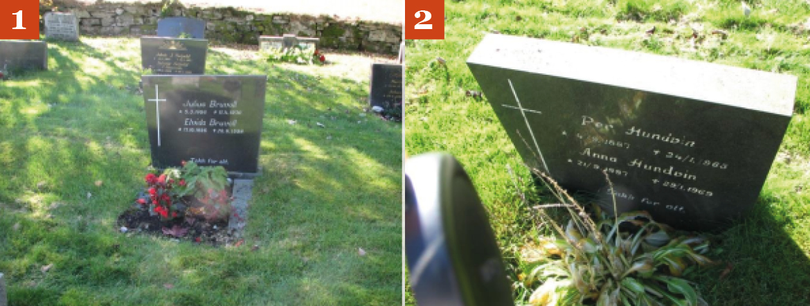 Dårlige bilder av gravsteiner 2