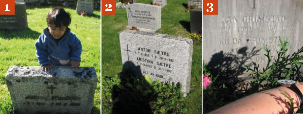 Dårlige bilder av gravsteiner 4